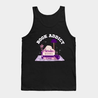 Book Addict Tank Top